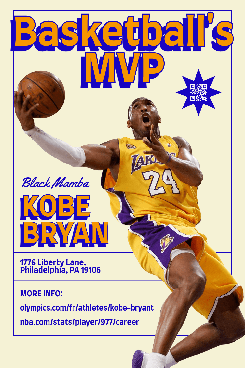 Kobe Bryan Poster